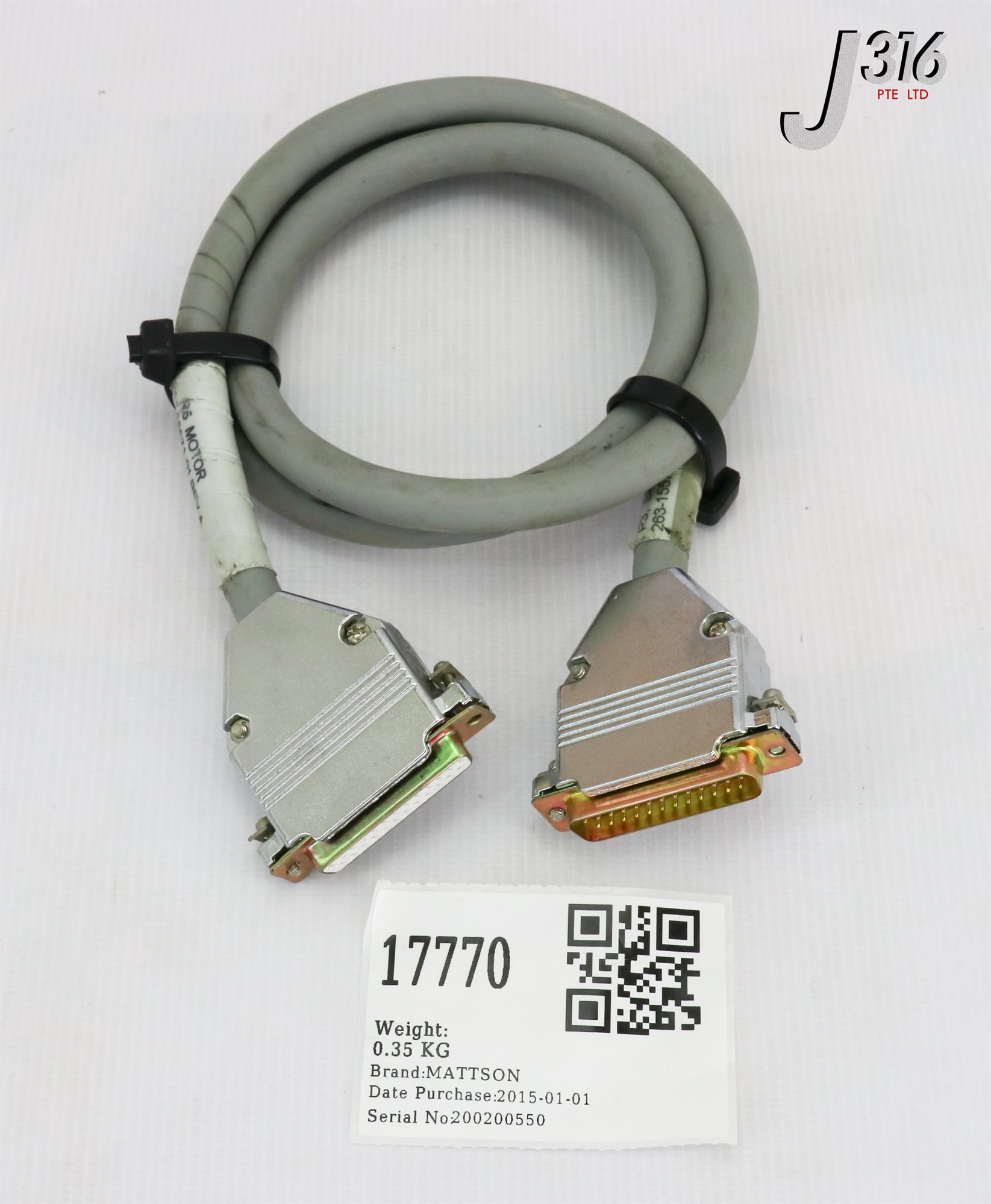 17770 MATTSON CABLE ASSY, RBT R5 EXT, 1M 263-15571-01 | eBay